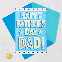 Wishes From Your Biggest Fans Pop-Up Father's Day Card for Dad With Lights and Sound for only USD 9.99 | Hallmark