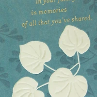 He Lives On in Your Hearts, Family and Memories Sympathy Card for Loss of Son for only USD 4.99 | Hallmark