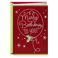 Very Merry Christmas Birthday Card for only USD 4.99 | Hallmark