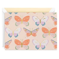 Butterfly Pattern Blank Notes, Pack of 10 for only USD 12.49 | Hallmark