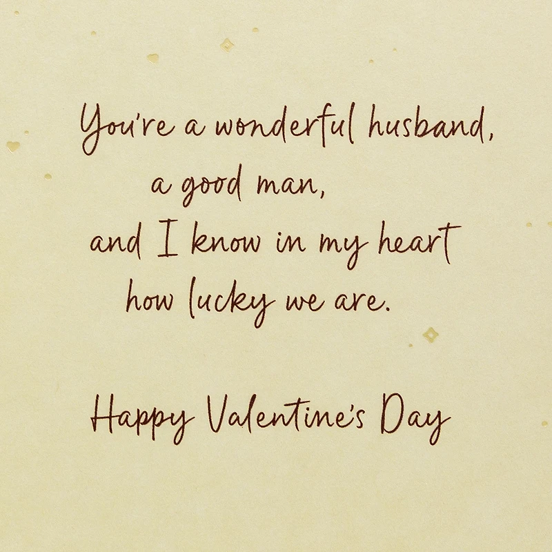 You're a Wonderful Husband Valentine's Day Card for only USD 5.99 | Hallmark
