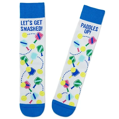 Let's Get Smashed Pickleball Novelty Crew Socks for only USD 12.99 | Hallmark
