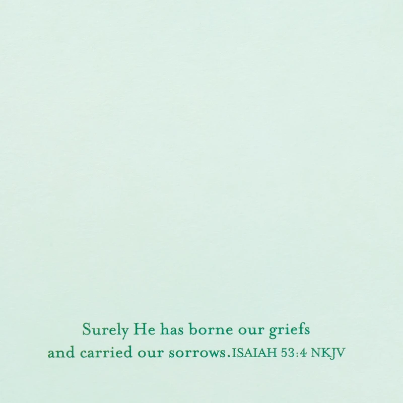 God Comforts You Religious Sympathy Card for only USD 2.99 | Hallmark