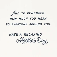 Extra "Me" Time Mother's Day Card for only USD 5.59 | Hallmark