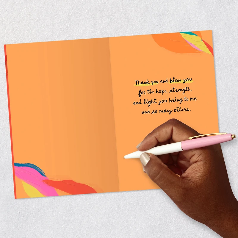 Grateful for Your Hope, Strength and Light Thank-You Card for only USD 2.99 | Hallmark