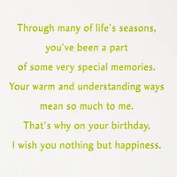 Marjolein Bastin Been Part of Special Memories Birthday Card for only USD 4.99 | Hallmark