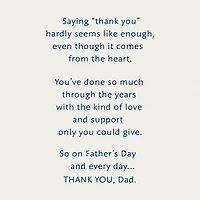 You're Loved and Appreciated Gift Card Greeting Father's Day Card for Dad for only USD 4.99 | Hallmark