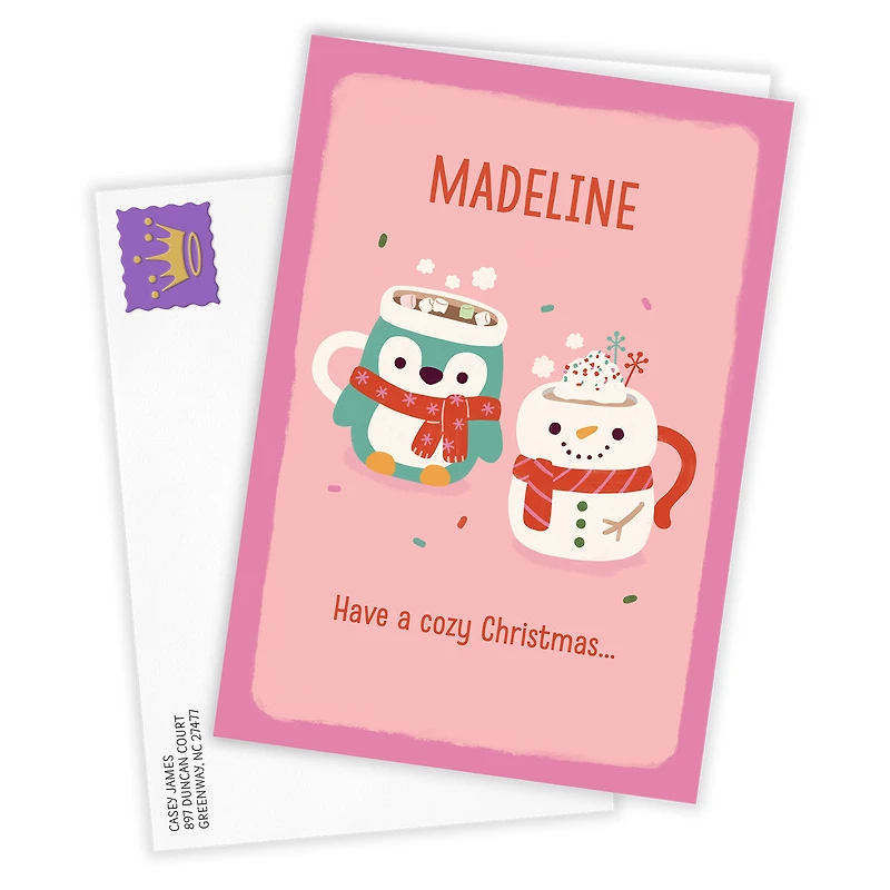 Cute Cozy Mugs Custom Christmas Card for only USD 4.99 | Hallmark