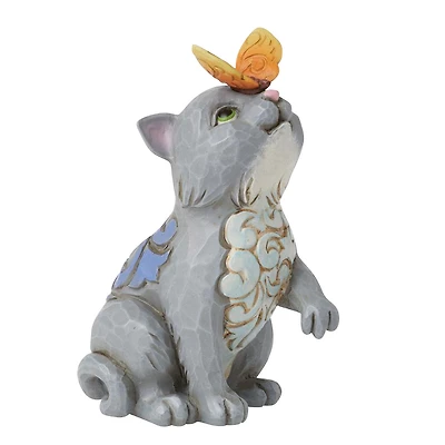 Jim Shore Cat and Butterfly Mini Figurine, 3.2" for only USD 26.99 | Hallmark