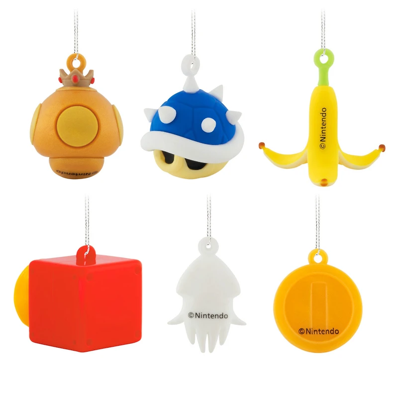 Mini Nintendo Mario Kart™ Shatterproof Hallmark Ornaments, Set of 6 for only USD 14.99 | Hallmark
