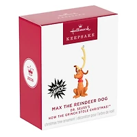 Dr. Seuss's How the Grinch Stole Christmas!™ Max the Reindeer Dog Ornament for only USD 20.99 | Hallmark