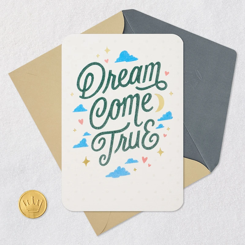 Dream Come True Blank New Baby Card for only USD 5.99 | Hallmark