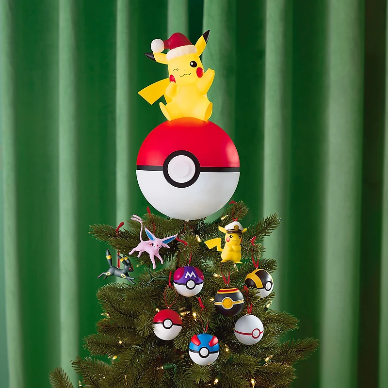 Pokémon Holiday Pikachu Tree Topper With Light, 13.5" for only USD 89.99 | Hallmark