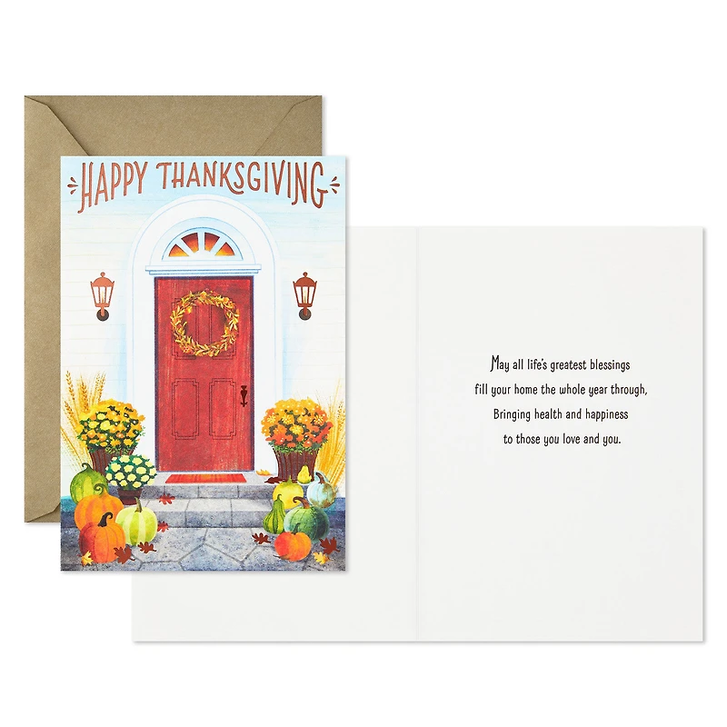 Autumn Front Door Thanksgiving Cards, Pack of 10 for only USD 8.99 | Hallmark