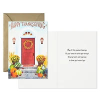 Autumn Front Door Thanksgiving Cards, Pack of 10 for only USD 8.99 | Hallmark