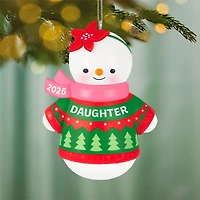 Daughter Snowman 2026 Ornament for only USD 18.99 | Hallmark