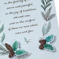 Pine Boughs on Pale Green Boxed Christmas Cards, Pack of 16 for only USD 17.49 | Hallmark