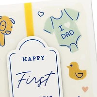 Baby Icons First Father's Day Card for only USD 6.99 | Hallmark