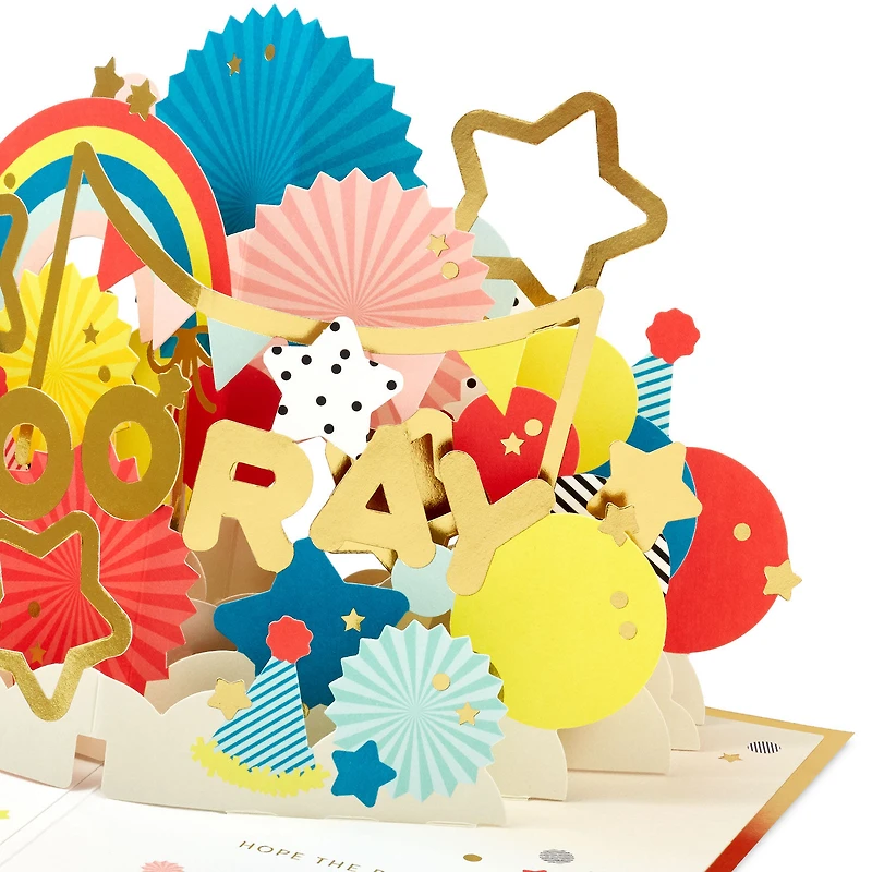 Time to Celebrate 3D Pop-Up Card for only USD 12.99 | Hallmark