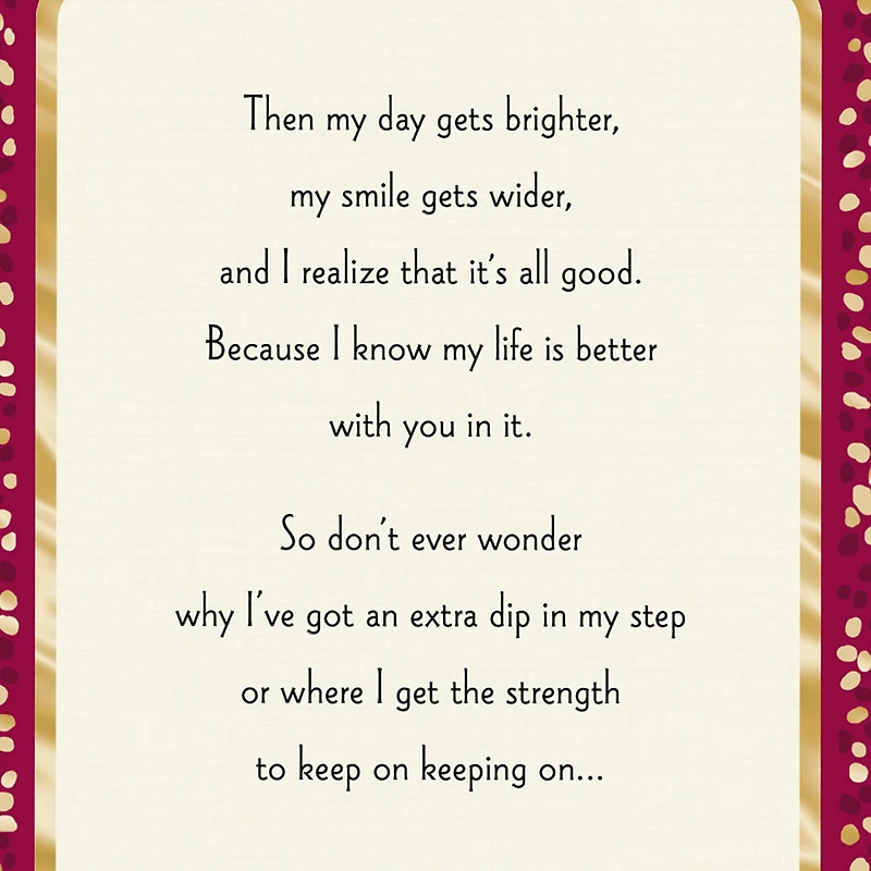 Life Is Better With You Birthday Card for Wife From Husband for only USD 4.59 | Hallmark