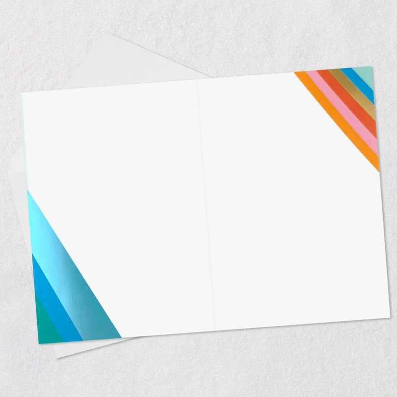 Rainbow Letters Blank Thank-You Card for only USD 4.99 | Hallmark