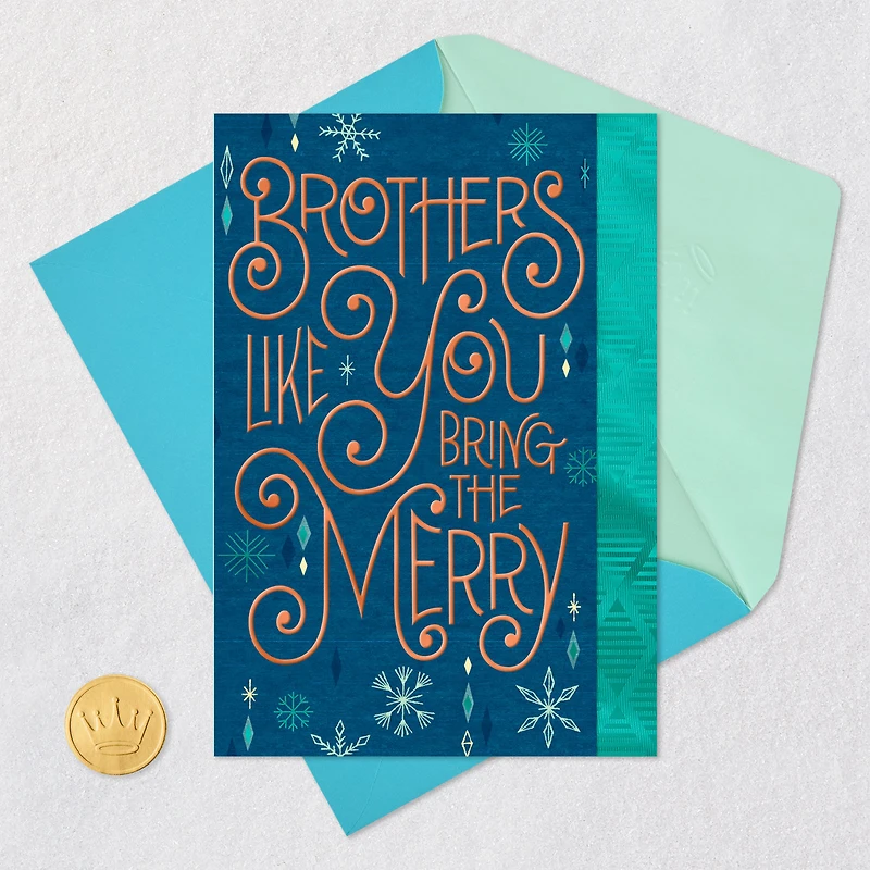 You Bring the Merry Christmas Card for Brother for only USD 3.99 | Hallmark
