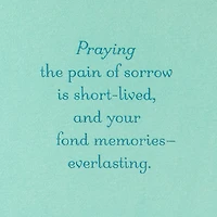 Praying for God's Comfort in Your Loss Religious Sympathy Card for only USD 4.59 | Hallmark