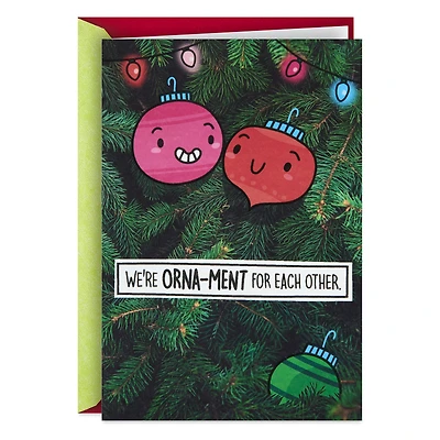No One I'd Rather Hang With Funny Romantic Christmas Card for only USD 4.49 | Hallmark