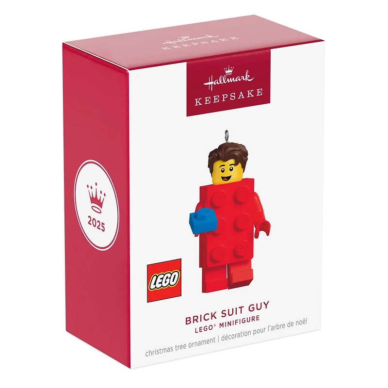 Brick Suit Guy LEGO® Minifigure Ornament for only USD 20.99 | Hallmark