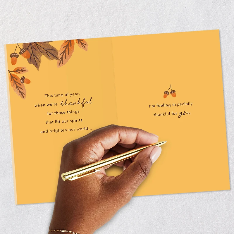 Especially Thankful for You Thanksgiving Card for only USD 2.99 | Hallmark