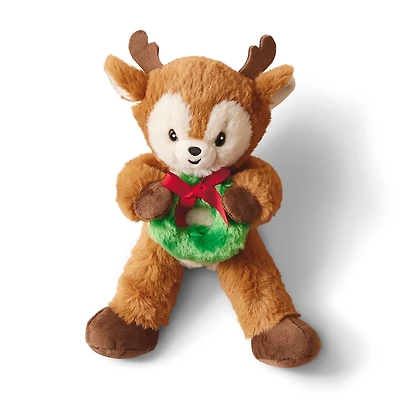 Reindeer With Wreath Plush, 6" for only USD 19.99 | Hallmark