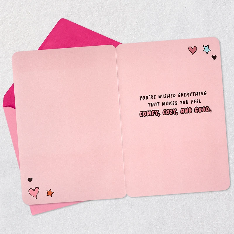 Everything Comfy, Cozy and Good Birthday Card for only USD 4.99 | Hallmark