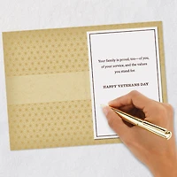 We're So Proud of You Veterans Day Card From Relative for only USD 3.99 | Hallmark