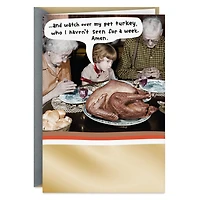 Pet Turkey Funny Thanksgiving Card for only USD 3.99 | Hallmark
