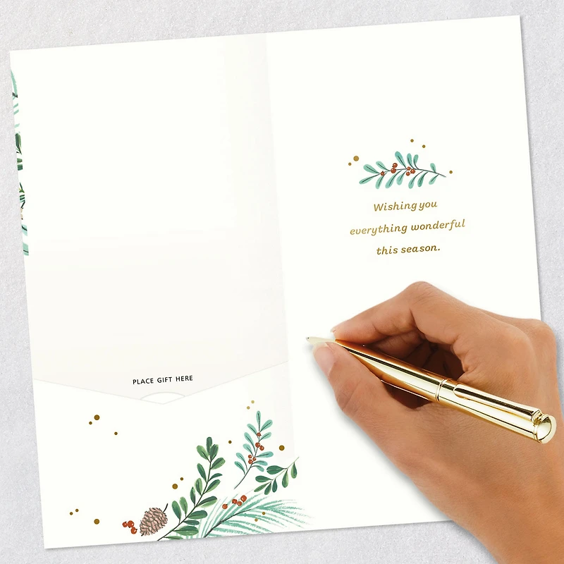 Wonder and Joy Money Holder Holiday Card for only USD 2.99 | Hallmark