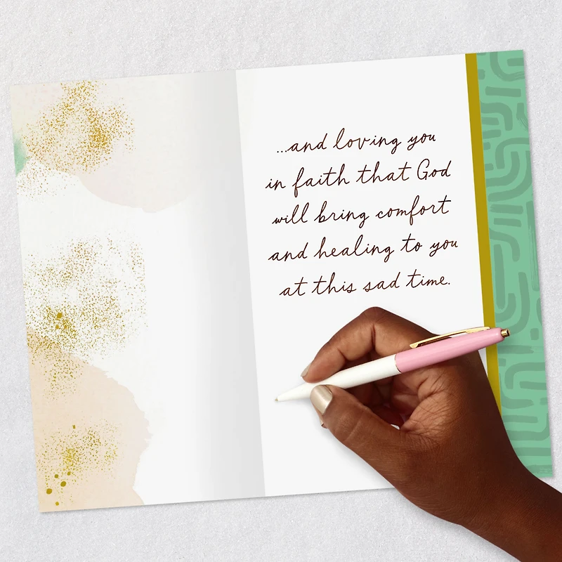 Loving You in Faith Religious Sympathy Card for only USD 2.59 | Hallmark