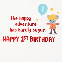 Construction Cake First Birthday Card for Boy for only USD 2.99 | Hallmark