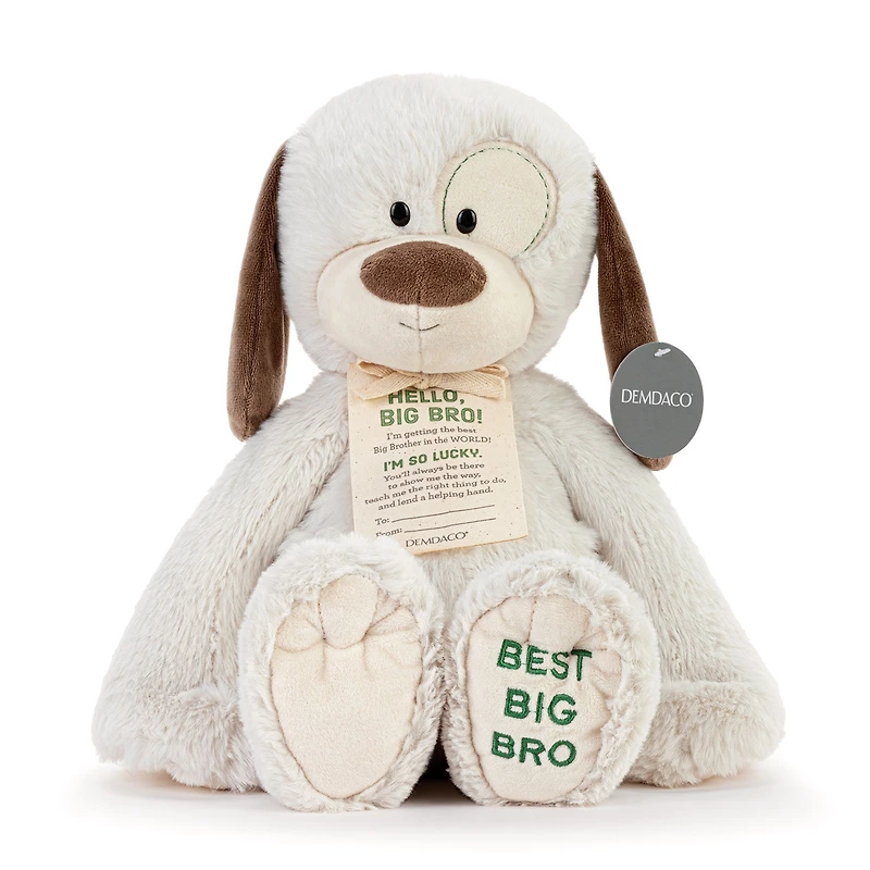 Demdaco Best Big Brother Dog Stuffed Animal, 16" for only USD 32.99 | Hallmark