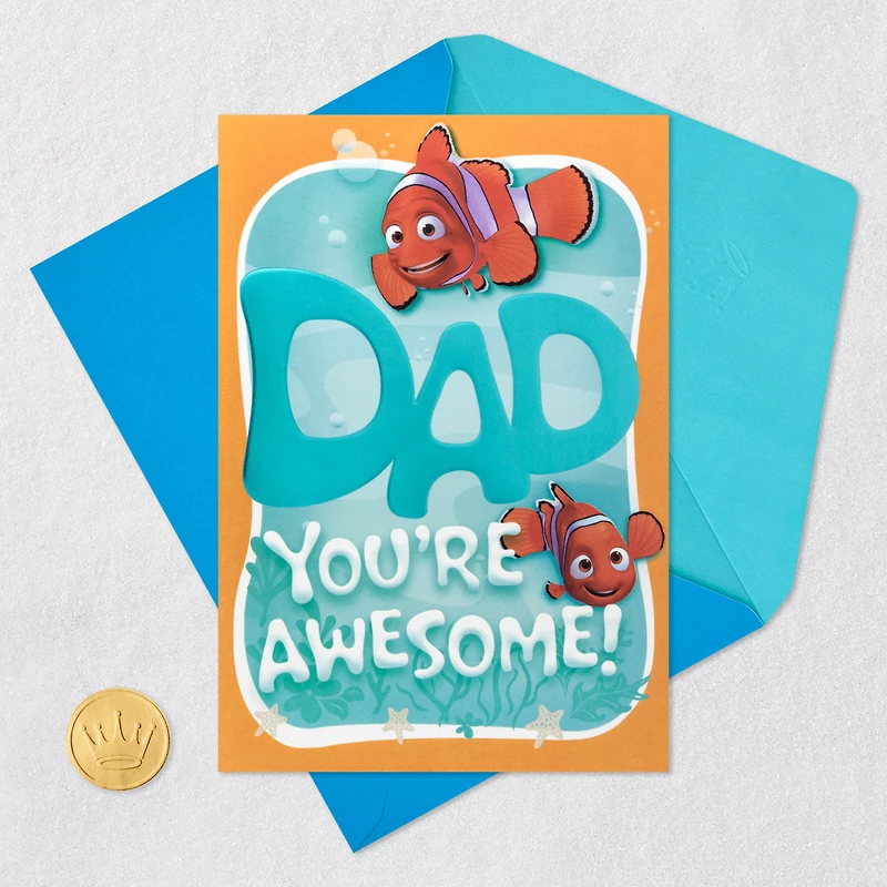 Disney/Pixar Finding Nemo You're Awesome Father's Day Card for Dad for only USD 5.59 | Hallmark