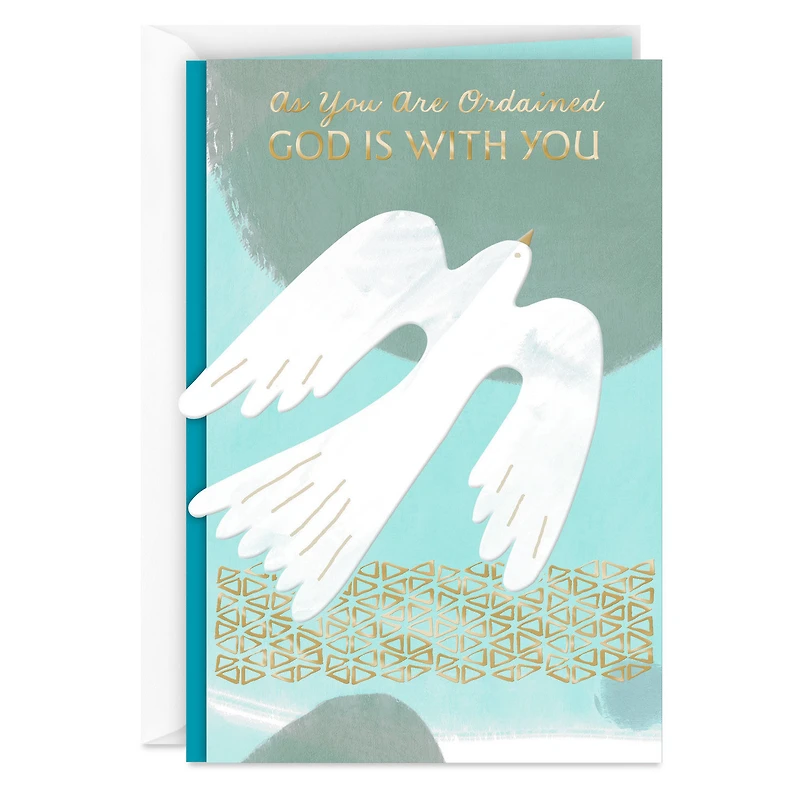 God Is With You Ordination Congratulations Card for only USD 3.99 | Hallmark
