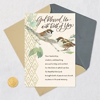 God Blessed Us Religious Clergy Appreciation Card for Minister and Spouse for only USD 2.99 | Hallmark