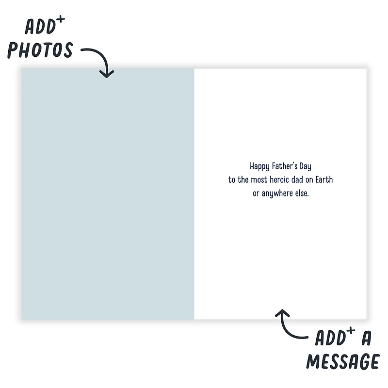 DC™ Superman™ Dad Hero Legend Custom Father's Day Card for only USD 4.99 | Hallmark