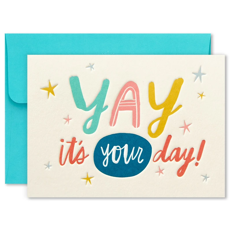Assorted Modern Lettering Blank Note Cards, Box of 24 for only USD 14.99 | Hallmark