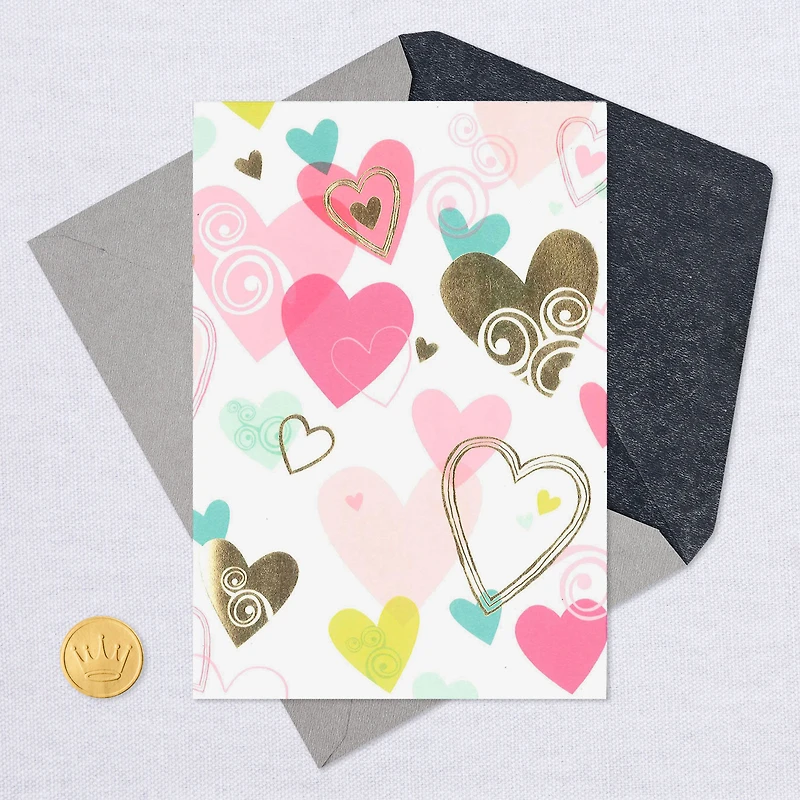 Heart Pattern Blank Card for only USD 2.99 | Hallmark