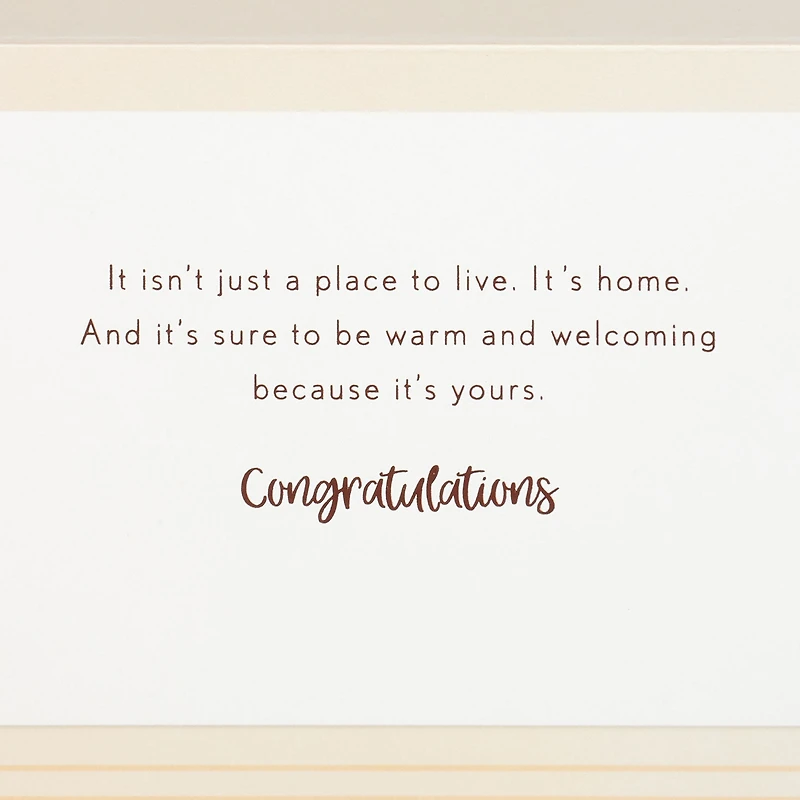Welcome Mat New Home Card for only USD 6.59 | Hallmark