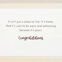 Welcome Mat New Home Card for only USD 6.59 | Hallmark