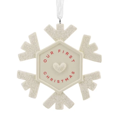 Our First Christmas Snowflake Hallmark Ornament for only USD 14.99 | Hallmark