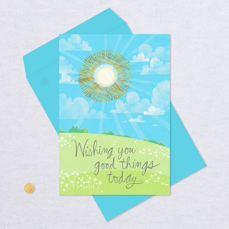 16" Ray of Sunshine Jumbo Encouragement Card for only USD 9.99 | Hallmark