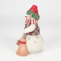 Jim Shore Heartwood Creek Snowman With Peeking Dog Figurine, 7" for only USD 54.99 | Hallmark