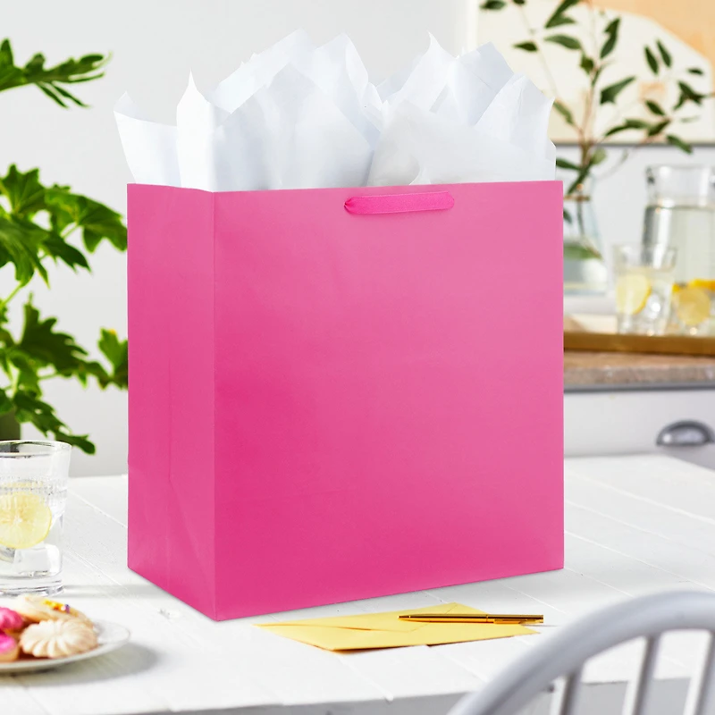 15" Hot Pink Extra-Deep Gift Bag for only USD 5.49 | Hallmark